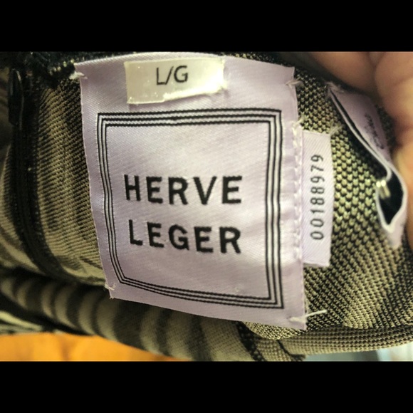 🔥🔥🔥HERVE LEGER 🔥🔥🔥authentic Large - Picture 4 of 7